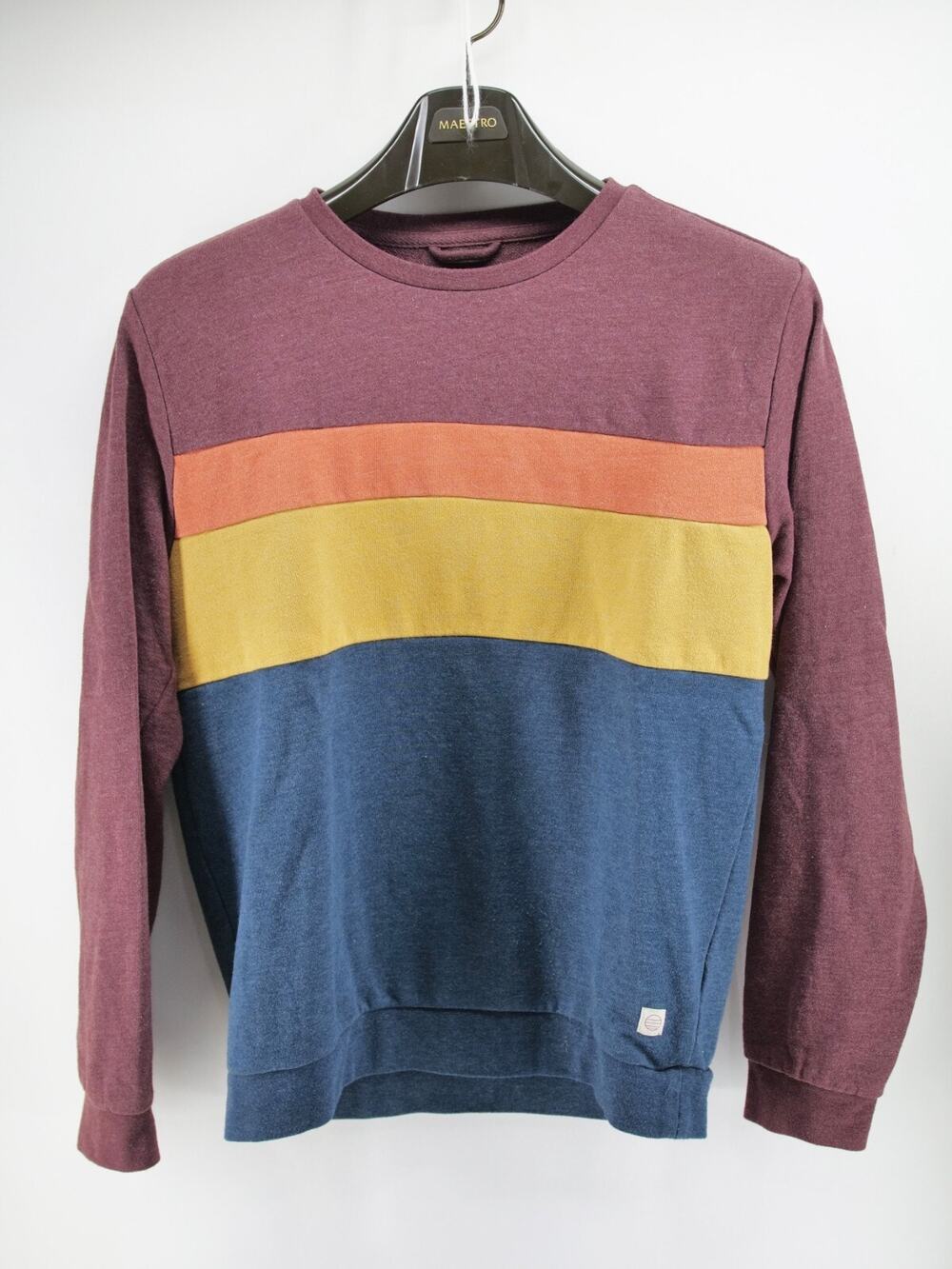 Marine Layer‎ Jordan Striped Pullover Crew Neck Sweater Sweatshirt Men's Small